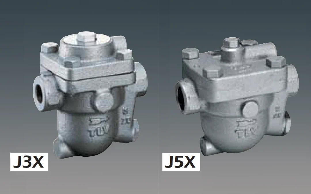 Purgadores de vapor series JX/JH-X/JH-B y SJHX/SH de TLV