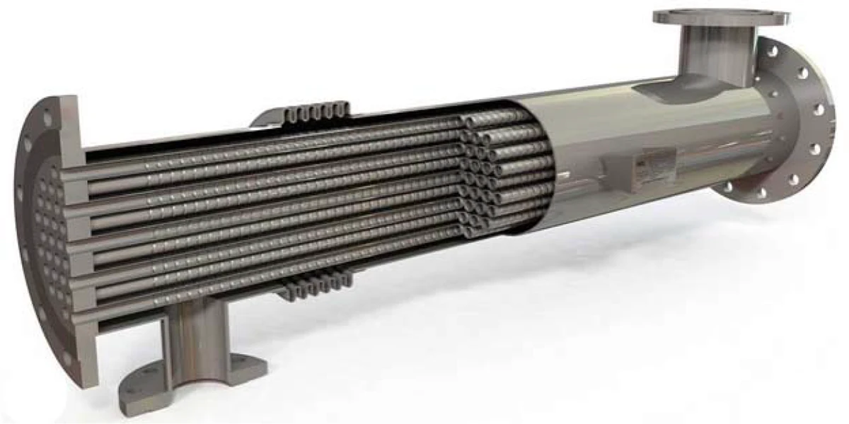 Intercambiador de calor de tubo corrugado (entrega inmediata)