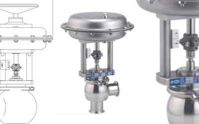 Válvulas sanitarias de OMC. Modelos S100, S250 y S260