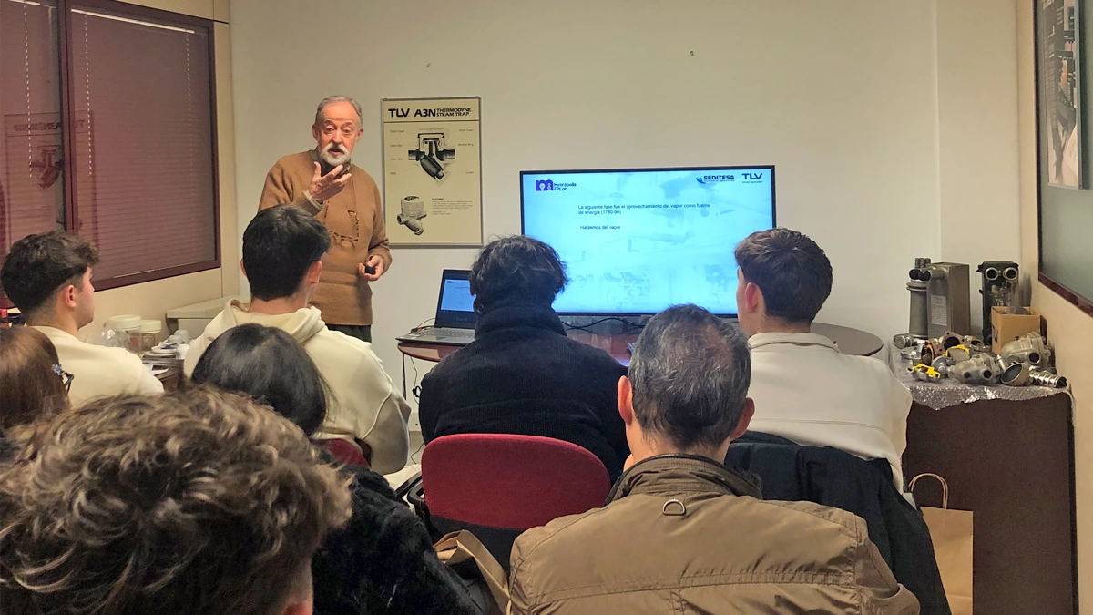 Charla en la sede de Seditesa a los participantes de la MetròpolisFPLab