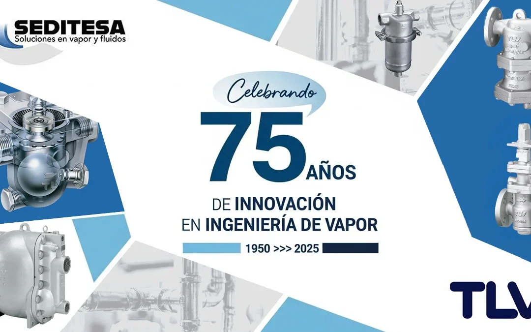 TLV celebra 75 años de liderazgo en soluciones de vapor