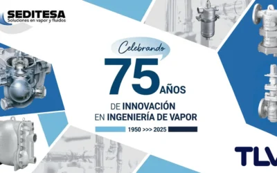 TLV celebra 75 años de liderazgo en soluciones de vapor