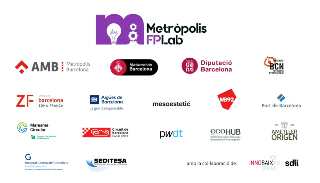 Empresas participantes en la 7ª edición del MetròpolisFPLab