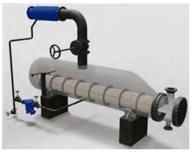 FIGURA 15. Las calderas de calor residual, generadores de vapor e instalaciones de recuperación de flash son ejemplos de equipos de alta humedad que pueden beneficiarse del uso de separadores de vapor.
