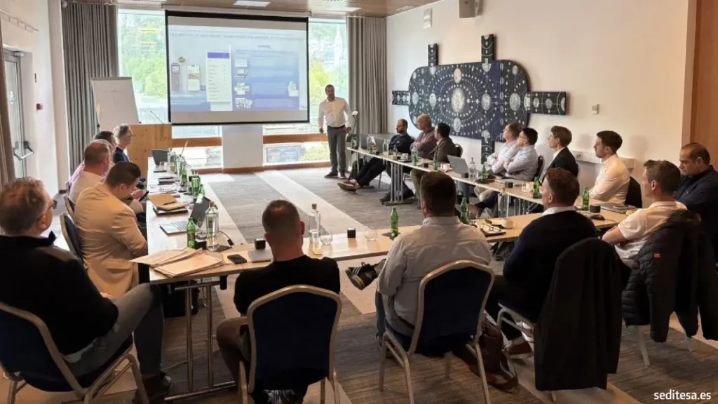 Reunión de distribuidores de TLV en Bled